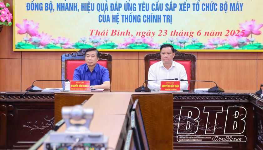   Quyết liệt thực hiện chuyển đổi số liên thông để đáp ứng yêu cầu sắp xếp tổ chức bộ máy của hệ thống chính trị