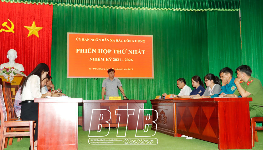   Vận hành hoạt động của chính quyền cấp xã mới Bắc Đông Hưng