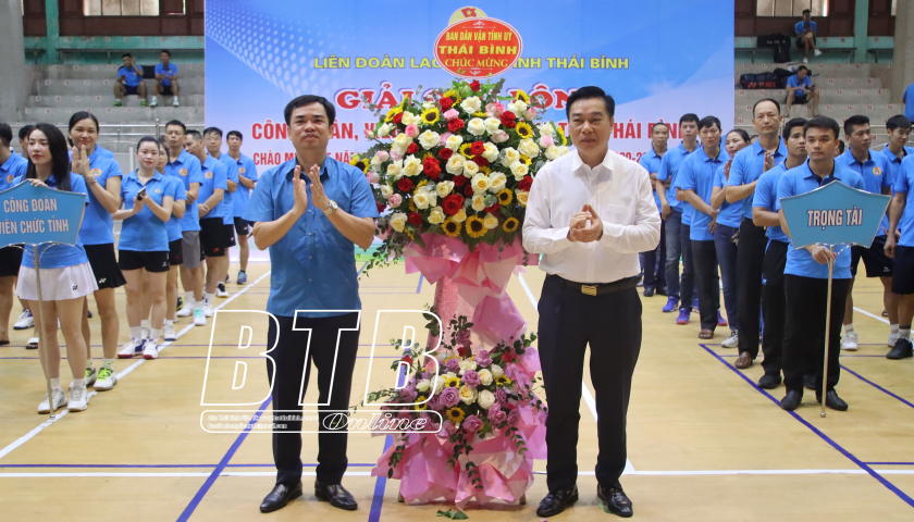   Giải cầu lông công nhân viên chức lao động tỉnh Thái Bình năm 2024