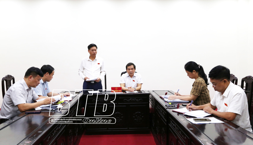   Thảo luận sôi nổi tại các tổ đại biểu trước kỳ họp thứ tám, HĐND tỉnh khóa XVII