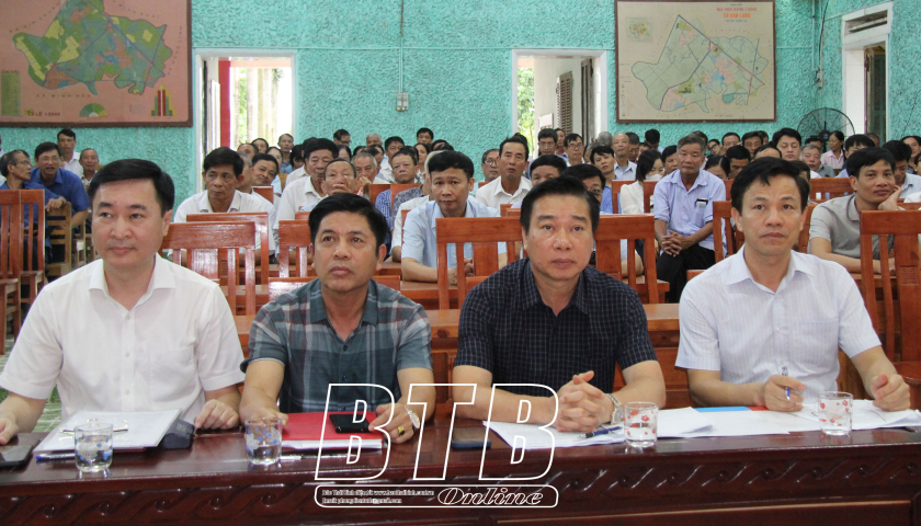   Tiếp xúc cử tri tại một số địa phương trong tỉnh