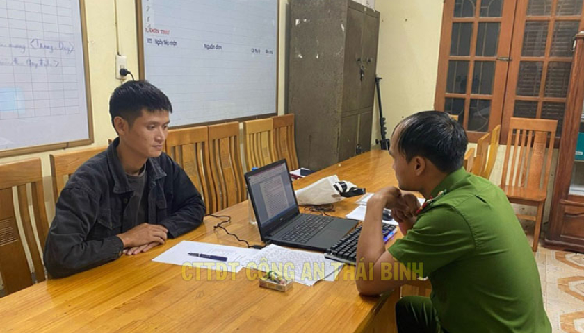   Công an huyện Hưng Hà bắt giữ đối tượng trộm cắp tài sản chuyên nghiệp