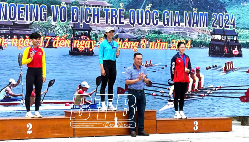   Đoàn Thái Bình xếp thứ 4 chung cuộc tại giải đua thuyền rowing vô địch trẻ quốc gia năm 2024