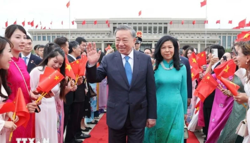   Tổng Bí thư, Chủ tịch nước Tô Lâm về đến Hà Nội, kết thúc tốt đẹp chuyến thăm Trung Quốc