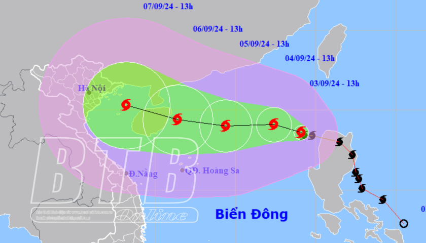   Chủ động ứng phó với bão số 3
