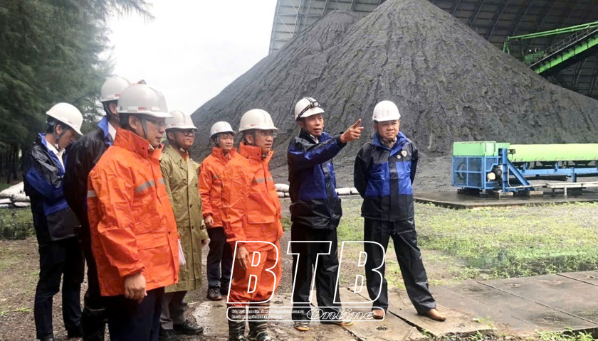   Bảo đảm an toàn Nhà máy nhiệt điện Thái Bình trước bão số 3