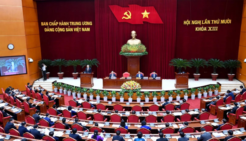   Khai mạc trọng thể Hội nghị lần thứ 10 Ban Chấp hành Trung ương Đảng khóa XIII