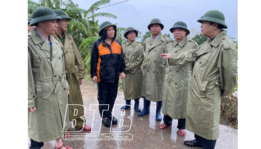   Nỗ lực cao nhất, quyết tâm cao nhất bảo vệ an toàn hệ thống đê điều